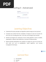 Sorting II - Part I (No Code)