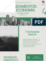 Presentación Economía y Finanzas Retro Verde