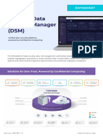 Fortanix DSM Datasheet