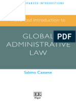 Advanced Introduction To Global Administrative Law
