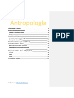 Resumen Antropología - Primer Parcial PDF