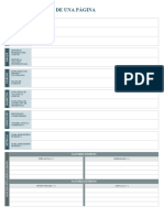 Template One Page Business Plan Template 27159 - ES