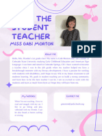 Meet The Teacher Introduction Letter