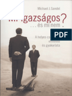 Michael J Sandel Mi Az Igazságos És Mi Nem