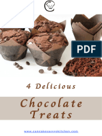 Subscriber Gift Ebook 4 Delicious Chocolate Treats Cupcake Savvys Kitchen 1