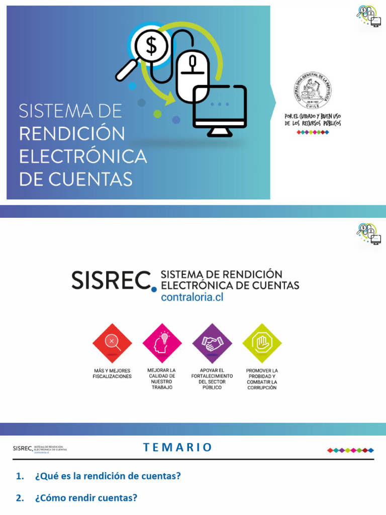 Manual del Sistema SISREC | PDF