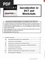 Blockchain and DLT