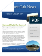 November 2011 Post Oak News