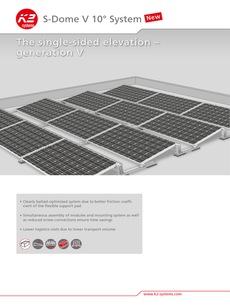 K2 - S-Dome V 10 System - en | PDF | Roof | Screw