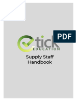 Supply Staff Handbook