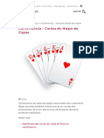 Cartomancia - Cartas Do Naipe de Copas