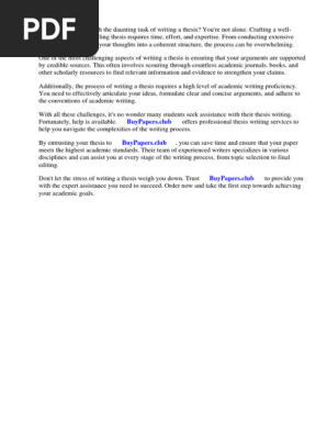 Block Quote Research Paper