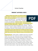 Carlos Fuentes - Śmierć Artemia Cruz - Seria Nike