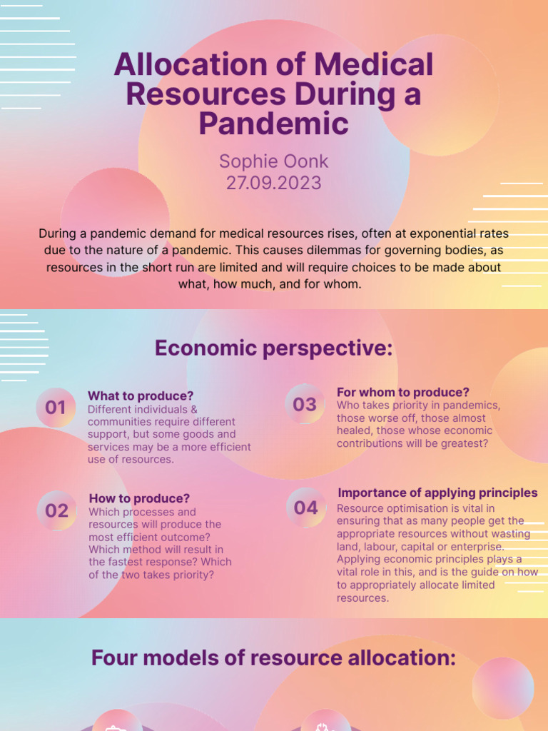 Optimizing Medical Resource Allocation | PDF | Health Care | Pandemic