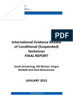 International - Evidence - Review - of - Conditional Sentence