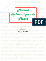 Actions Diplomatiques Du Maroc