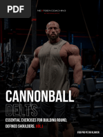 Cannonball Delts Vol.1