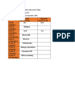 MT Routine (September)