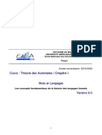 GSEA41 Theorie-Des-Automates 1 Cours