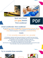 I03 - 02 - Sport and Fitness (Third Conditional)