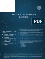 Tema II Historia Del Derecho Laboral