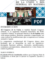 Tema 2 - Facultades Del Congreso de La Unión