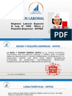 Regimen Laboral - Mype