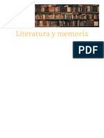 3ro Literatura y Memoria