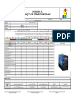 Checklist de Maquina de Soldar