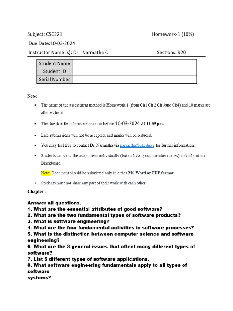Homework 1 | PDF | Agile Software Development | Software Development ...