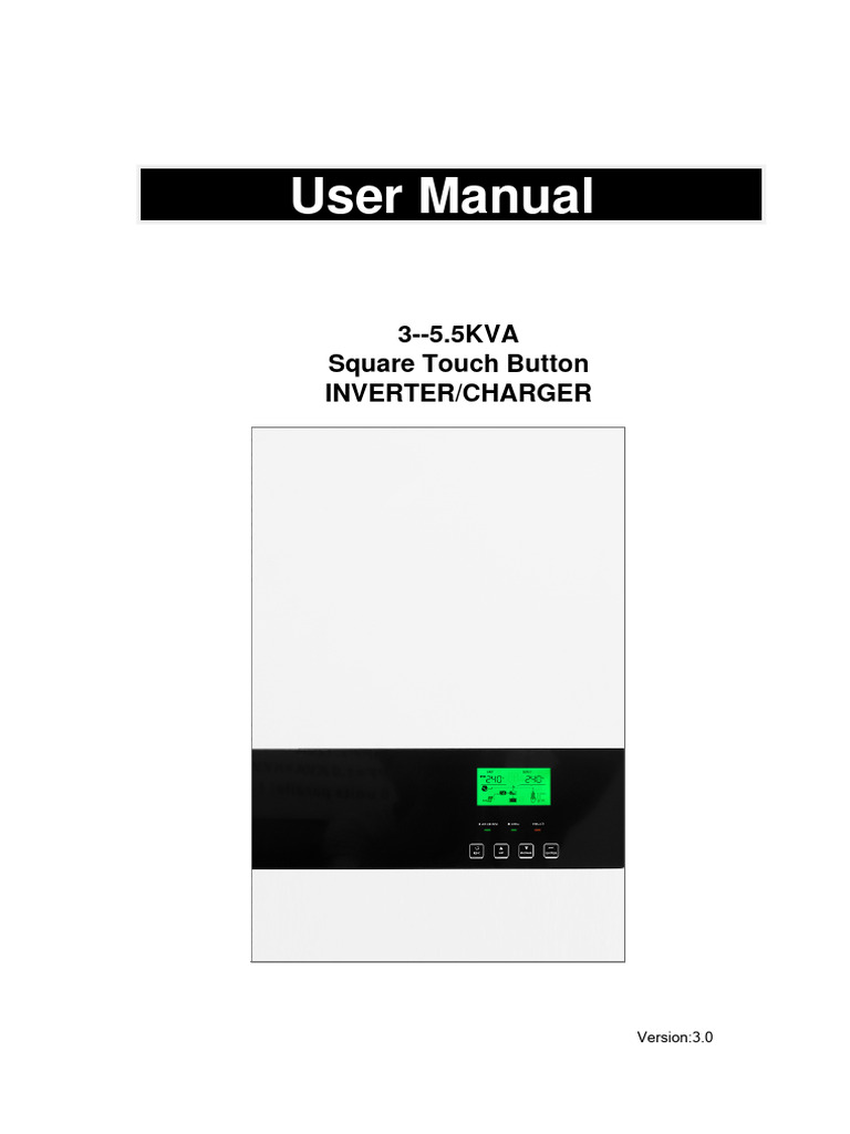 Revo VM II Inverter User Manual | PDF | Power Inverter | Photovoltaics