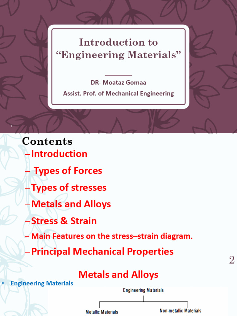 2 - MEC 052 Introduction To Engineering Materials PDF | Download Free ...