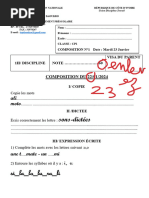 Sujets de composition CP2 2024-2025 | PDF