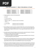 Module 2 - Exercises