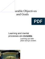 SSM 118 - 3 - Measurable Objectives