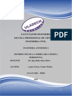 Distribución de La Sobrecarga Sísmica Horizontal