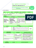 4° Sesión de Aprendizaje Sesión2-Sem.2-Exp.1 - Arte y Cultura