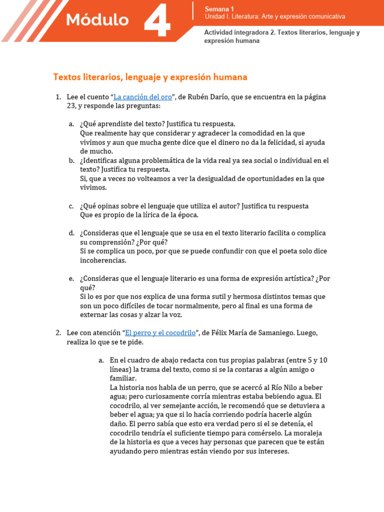 Análisis de Textos Literarios y Lenguaje | PDF