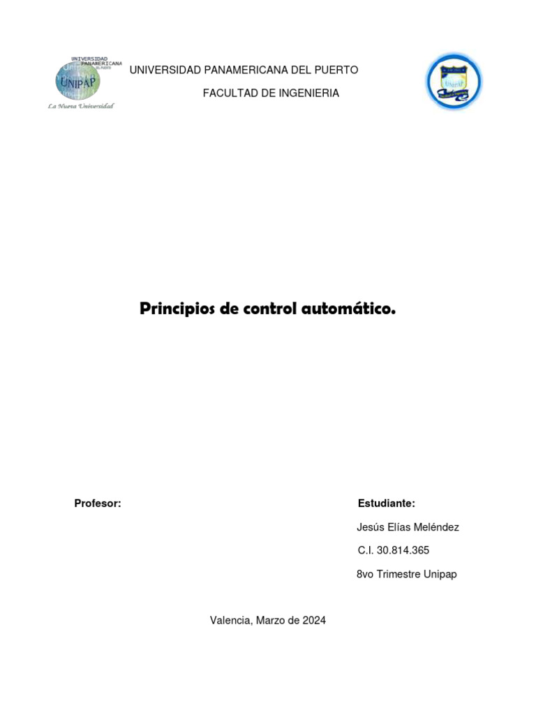 Actividad 2 Controles Pdf Sistema De Control Sensor