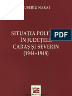 Narai Eusebiu Situatia Politica in Judetele Caras Si Severin 1944 1948