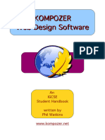 KOMPOZER Web Design Software