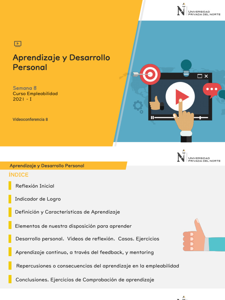 Aprendizaje y Desarrollo para Empleabilidad | PDF | Aprendizaje ...