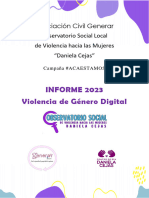 Informe 2023. Violencia de Género Digital. Generar