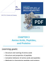 Chapter 3 - Amino Acids Peptides & Proteins