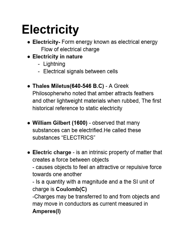 Daily Uses of Electricity Explained | PDF