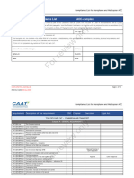 CAAT-OPS-TCCL-102 - Compliance List For Aeroplane and Helicopter TCAR OPS Part CAT