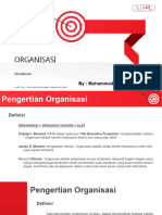Organisasi Dan Pengorganisasian