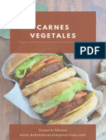 Carnes Vegetales - de Donde Saco Las Proteínas