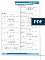 FICHA 1 - 3ro - Exponentes I - Ecuaciones Exponenciales I