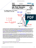 Bridle Point Geometry Definitions